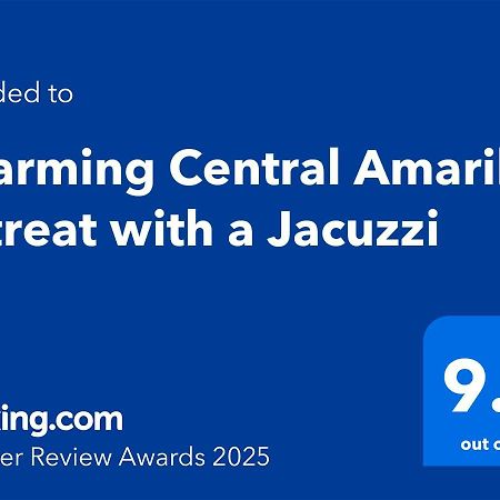 Charming Central Amarillo Retreat With A Jacuzzi 외부 사진